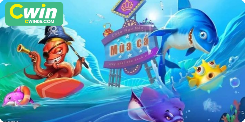 Bối cảnh đại dương đậm chất phiêu lưu